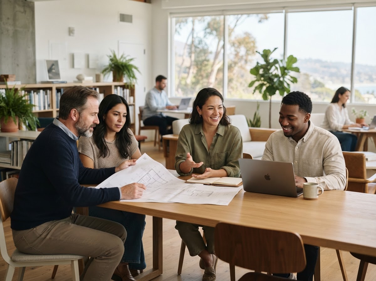 Nimbus Fondwick advisor reviewing portfolio reports with a client